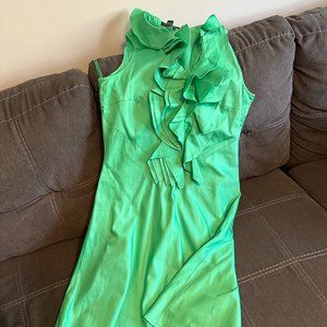 Ralph Lauren Ruffle Dress, Green